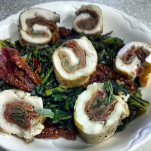 chicken and sage rolls